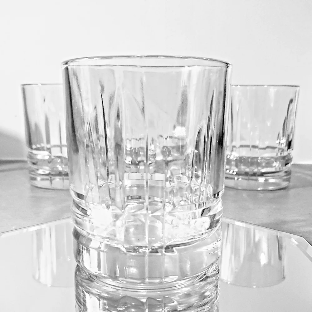 Set of 4 Arizona-Parallels by Crystal D'Arques - Durand Double Old Fashion